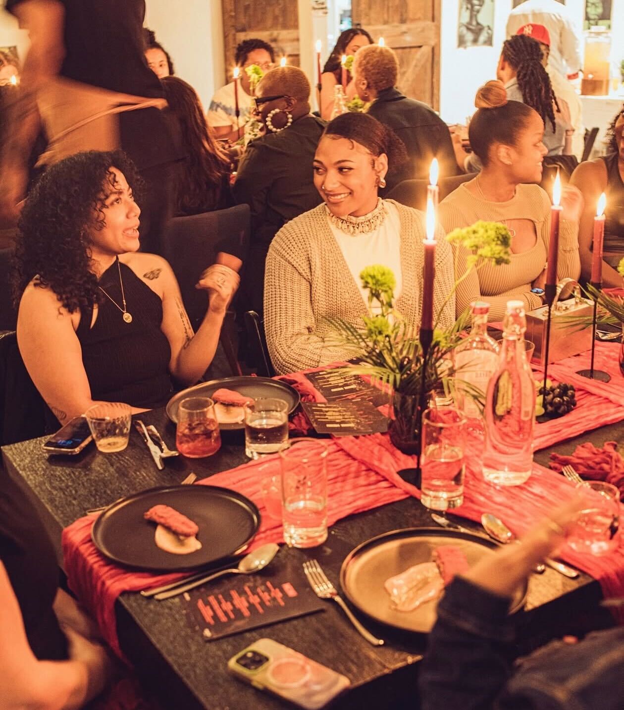 Guests at Diaspora Chicago dinner